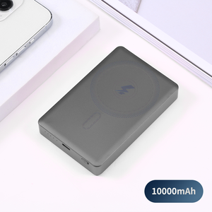 Batterie externe <span class=keywords><strong>sans</strong></span> <span class=keywords><strong>fil</strong></span> magnétique étanche en alliage d'aluminium 10000mAh 22.5W PD + 15W Charge rapide <span class=keywords><strong>sans</strong></span> <span class=keywords><strong>fil</strong></span>, mince, <span class=keywords><strong>portable</strong></span>, avec écran LED - Product Image 3