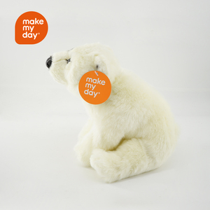 Lifelike Weighted Realistic <b>Polar</b> <b>Bear</b> Plush <b>Toy</b> Stuffed Animal Dolls Simulation Figurine Sweet Kittens Home Garden Ornaments - Product Image 3