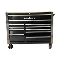 Rail de glissière à roulement à billes en acier robuste pour tiroir de rangement de garage, y compris des outils professionnels OEM/ODM