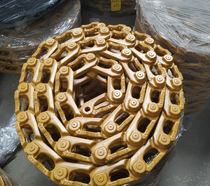 Cadena de oruga para excavadoras y topadoras, paso 135, para modelos <span class=keywords><strong>PC60</strong></span>, SH60, SWE60, SWE70, D20, eslabón de oruga para excavadora - Product Image 3