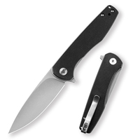 Couteau pliant de poche TRIVISA Hummingbird-BG pour hommes, lame 14C28N, manche G10 avec clip, outil de survie, camping, chasse en plein air
