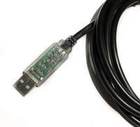 Cable Serial TTL de USB a 3.5mm FTDI con Blindaje Trenzado, Plug and Play, para Descarga de Datos de Medidor de Glucosa