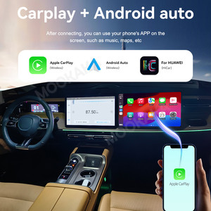 MOOKAKA 15.6 ''Trumpchi E8 2024-2025 Carplay monitör için Android araba ana ünite sistemi yolcu eğlence ekran - Product Image 3