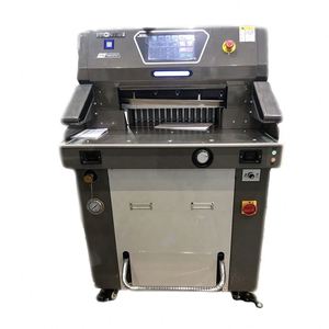 Automatic Electric Paper Cutting Machine 10cm Thickness Program Controlled <b>Hydraulic</b> Pressure Book Guillotine Paper <b>Cutter</b> - Product Image 3