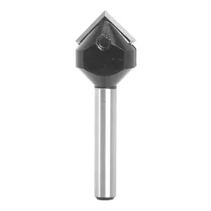 New 90 Degree V Groove Router Bit 1/4 Inch Shank Carbide CNC Router Bits for Woodworking Engraving Carving