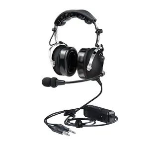 ANR active noise reduction Aviation headset with B-lue tooth function for pilot flying