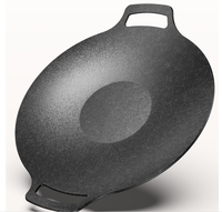 Poêle à barbecue en aluminium de haute qualité avec logo personnalisé, poêle à barbecue coréen