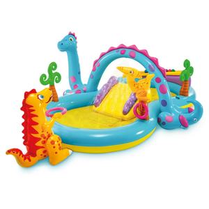 <span class=keywords><strong>INTEX</strong></span> 57135 Centre de jeux Dinoland avec toboggan et équipement de jeux aquatiques 3,02 m x 2,29 m x 1,12 m - Product Image 4