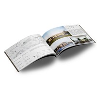 Impression de dépliants, brochures et livrets pliés sur mesure en papier 157/200/250 g/m² avec personnalisation