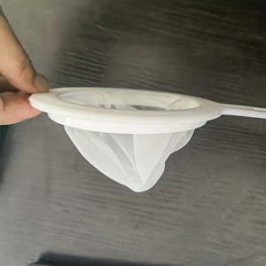 Diy Kitchen Juice Soy Milk Filter <b>Mesh</b> Strainer With Handle For Household Use - Product Image 2