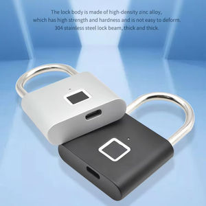 AIEN <span class=keywords><strong>Cadenas</strong></span> à empreinte digitale intelligent <span class=keywords><strong>Petit</strong></span> <span class=keywords><strong>cadenas</strong></span> à empreinte digitale de sécurité haute sensibilité ultra longue durée <span class=keywords><strong>Valise</strong></span> de gymnastique <span class=keywords><strong>Cadenas</strong></span> à empreinte digitale intelligent - Product Image 1