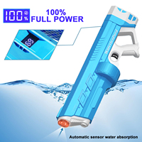 Pistolet à eau électrique 2024, vente chaude, 900 ml, haute pression, affichage numérique, en plastique ABS, pour adultes