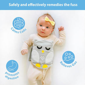 Nuevo Producto: Almohadilla Térmica para Bebés, Alivio de Cólicos, Gases y Estómago Enfadado, Envoltura Abdominal Calefactable para Recién Nacidos, Cinturón Abdominal para Bebés - Product Image 2