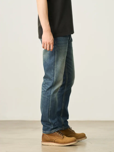 <span class=keywords><strong>Jeans</strong></span> Vintage da <span class=keywords><strong>uomo</strong></span> da 12OZ stile Hip Hop dritto traspirante stile medio-basso tessuto in Denim taglia <span class=keywords><strong>Skinny</strong></span> per tutti - Product Image 6