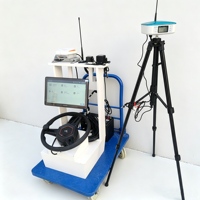 Joystick multifonctionnel en option Vectoragr 818 avec volant ergonomique, navigateur GPS agricole