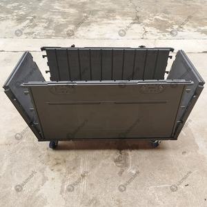 KKMARK Vente en gros Boîte à outils en plastique HDPE PE détachable Boîte à outils polyvalente étanche ATA Road Utility Trunk Cable Flight Cases - Product Image 3