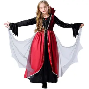 <span class=keywords><strong>Disfraz</strong></span> de Diablo para Escenario de Mascarada, <span class=keywords><strong>Disfraz</strong></span> de Zombi Fantasma, Vestido de Halloween para <span class=keywords><strong>Niña</strong></span>, <span class=keywords><strong>Disfraz</strong></span> de Vampiro ZMHC-012 - Product Image 1