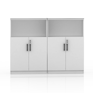 Modern <b>White</b> Office <b>Cabinets</b> Wooden Filing <b>Cabinet</b> Wood Cupboard Office File <b>Cabinet</b> - Product Image 2