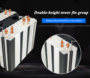 120mm RGB VENTILADOR Intel 1150 1155 1156 1366 2011 X79 X99 AM2/AM3/AM4 Cobre Heatpipes ARGB <span class=keywords><strong>CPU</strong></span> <span class=keywords><strong>Cooler</strong></span> - Product Image 4