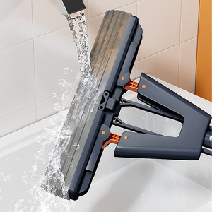 Joybos giá rẻ chất lượng cao 2024 New tự-vắt miếng bọt biển giẻ lau sàn cho sàn làm sạch bóp với 2 <span class=keywords><strong>PVA</strong></span> miếng bọt biển đầu - Product Image 4