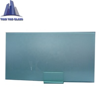 Vidrio templado grabado con ácido de alta calidad utilizado para tableros de mesa