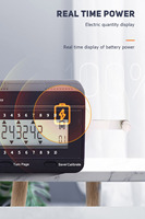 Juego de Herramientas NP Tools HU66 V.3 5 en 1 con Luz LED, Decodificador Inteligente para Automóviles, Herramienta de Cerrajería para Abrir Cerraduras de Vw/Audi