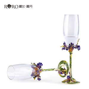 RORO Set di 2 Flûte da <span class=keywords><strong>Champagne</strong></span> in Cristallo all'Ingrosso <span class=keywords><strong>per</strong></span> Cene Eleganti, Matrimoni, Festival e Riunioni - Product Image 4