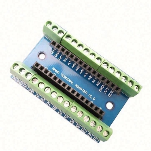 NANO IO Shield V1.0 Expansion Board Terminal Adapter Proto Screw Shield