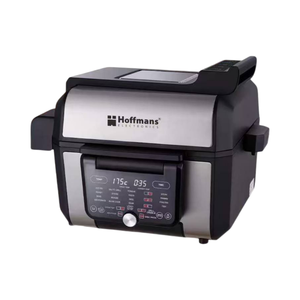 Friteuse à <span class=keywords><strong>air</strong></span> Hoffmans 6L 3000W 220V avec gril et température réglable 180° °   Double Grill MultiCooker avec écran LED, marmite domestique, Afrique de l'Ouest - Product Image 1