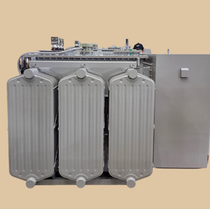 Transformador trifásico montado en plataforma, fabricado en Corea, OEM ODM Kumkang 300kVA/12470D/208Y/120V Pos. LBOR 3PCONDUCTORCU-CU - Product Image 1
