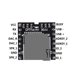 Cho MP3 Máy Nghe Nhạc Mini MP3 Máy Nghe Nhạc Âm Thanh Bằng Giọng Nói Mô-đun TF Thẻ U Ban Đĩa Cho Dfplayer Âm Thanh Bằng Giọng Nói Âm Nhạc Mô-đun - Product Image 5