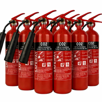 Extincteur portable au dioxyde de carbone CO2 de 7 kg certifié CE3C, vente directe du fabricant d'équipements incendie, Qimingstar SWCO-07
