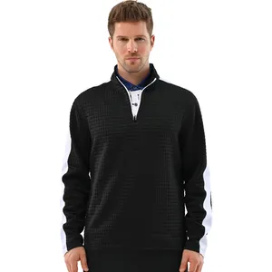 New Designers 3 Pack Quarter Zip Sweaters Long Sleeve Sweatshirts Running Athletic Golf Wear Gym Shirt Quick Dry Golf Pullover