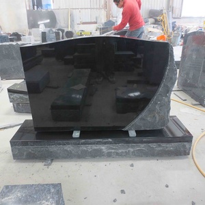 Hot Sale Headstone Monument <strong>Memorial</strong> Black <strong>Stones</strong> <strong>for</strong> <strong>Graves</strong> American Style Granite Monument - Product Image 5