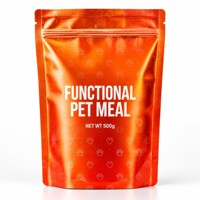 Sachet plastique personnalisé imprimé de qualité alimentaire, à fond plat, avec fermeture éclair, pour fruits de mer séchés, poissons, crevettes, snacks, emballage anti-humidité