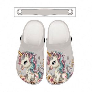 Zuecos Clásicos al por Mayor para Mujer y Hombre, <span class=keywords><strong>Zapatos</strong></span> Tipo Mule de Jardín, con Logotipo Personalizado, de <span class=keywords><strong>EVA</strong></span> Plana y PVC, Antideslizantes para Verano - Product Image 4