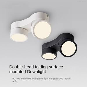 Foco LED COB Moderno de 8W-25W, Montaje en Superficie, Giratorio, Ángulo Ajustable, Plegable, Iluminación Interior, Comercial, IP65, 90mm - Product Image 2