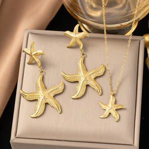 Juego de Joyería de Acero Inoxidable 2026 con Colgante y Aretes con Diseño de Flores Pintadas Vintage para Mujer, Regalo - Product Image 6