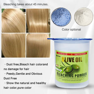 Produits professionnels de coiffure pour salon de coiffure, poudre décolorante spéciale sans poussière 400 ml, poudre décolorante rapide pour cheveux - Product Image 4