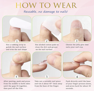 Juego de <span class=keywords><strong>Uñas</strong></span> Acrílicas Cuadradas Azul Marino, 24 Piezas, <span class=keywords><strong>Uñas</strong></span> Postizas de Cobertura Completa para Mujeres y Niñas, Diseño Corto <span class=keywords><strong>con</strong></span> Purpurina Dorada, Pegamento Incluido - Product Image 4