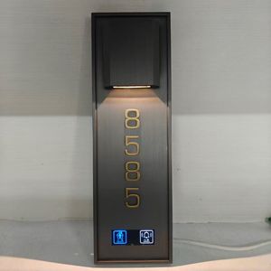 Nuevo 2026 RFQprint Placa <span class=keywords><strong>de</strong></span> Puerta Iluminada Moderna Verificada para Hotel con Señalización <span class=keywords><strong>Exterior</strong></span>, Interruptor Táctil y Funciones DND MUR - Product Image 6