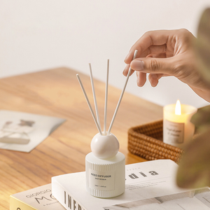 <span class=keywords><strong>Molly</strong></span>, vente chaude, ensemble de 2 pièces, diffuseur de parfum d'ambiance pour <span class=keywords><strong>la</strong></span> maison, huile essentielle, aromathérapie, diffuseur à roseaux, 50 ml - Product Image 2