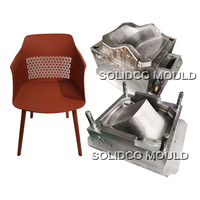 Muebles de Plástico para Exteriores, Silla Plegable y Apilable, Molde para Mesa Plegable