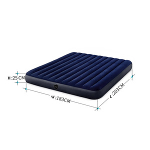 Matelas Gonflable Pliant Intex Série 64755 pour Camping Extérieur, Grand Lit Gonflable King Size, Mobilier de Maison, Matelas Gonflable Moelleux - Product Image 3