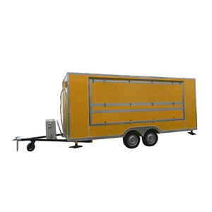 diseño de alta calidad de remolque de diseño de <span class=keywords><strong>la</strong></span> calle más popular de comida móvil café servicio <span class=keywords><strong>bar</strong></span> carro remolque quiosco - Product Image 1