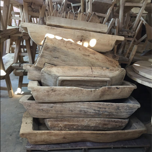 Trung Quốc Cổ Gỗ Lưu Trữ Sơ Sinh Ảnh Xô Lưu Vực Phong Cách Cổ Điển Rửa Lưu Vực - Product Image 4