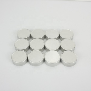 15ml Small Aluminum Cans Eco-friendly Container Cosmetic Lip Balm Empty Metal Cans <b>Red</b> Color Packaging 0.5 oz - Product Image 6
