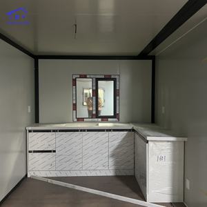 Conteneur extensible pliable de luxe 20FT 40FT Chambre préfabriquée Cuisine Cabine de camping Maison modulaire miniature - Product Image 6
