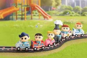 Crayon Shin-chan Little Train Crew Resin Blind Box - Collezione Avventura Ferroviaria Kawaii (Giappone) - Product Image 6