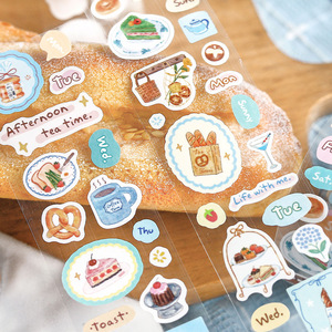 1 rouleau de stickers créatifs pour liste de contrôle de la gestion du stress, matériaux pour tentes, ruban décoratif DIY - Product Image 3